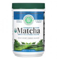 Green Foods, Ceremonial Grade Matcha Green Tea Energy Blend, 11 oz (312 g)