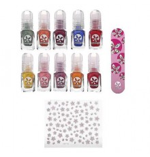 SuncoatGirl, Water-Based Nail Polish Kit, Party Palette, 12 Piece Kit