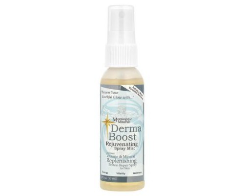 Morningstar Minerals, Derma Boost Rejuvenating Spray Mist, 2 fl oz (59 ml) Morningstar Minerals, Derma Boost Rejuvenating Spray Mist, 2 fl oz (59 ml)