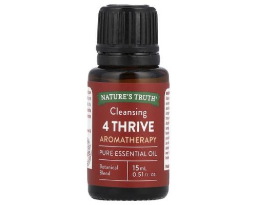 Nature's Truth, Pure Essential Oil, Cleansing 4 Thrive, 0.51 fl oz (15 ml)