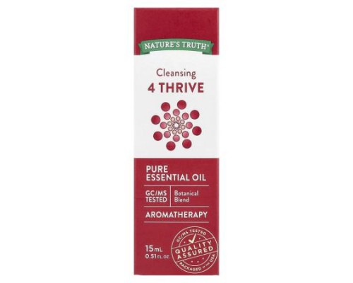Nature's Truth, Pure Essential Oil, Cleansing 4 Thrive, 0.51 fl oz (15 ml)