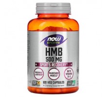 NOW Foods, Sports, HMB, 500 mg, 120 Veg Capsules