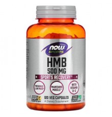 NOW Foods, Sports, HMB, 500 mg, 120 Veg Capsules