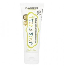 Jack n' Jill, Natural Certified Toothpaste, 6 Months+, Flavor Free, 1.76 oz (50 g)