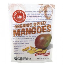 Made in Nature, Organic Dried Mangoes, Sun-Ripened, Unsulfured, 8 oz (227 g)