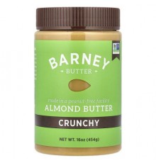 Barney Butter, Almond Butter, Crunchy, 16 oz (454 g)