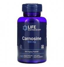 Life Extension, Carnosine, 500 mg, 60 Vegetarian Capsules