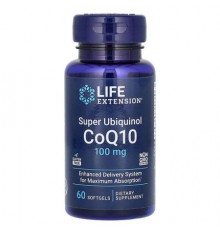 Life Extension, Super Ubiquinol CoQ10, 100 mg, 60 Softgels
