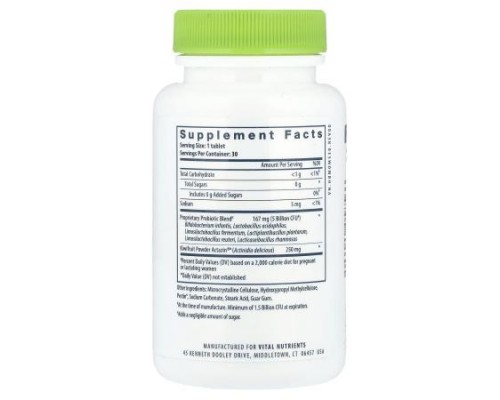 Vital Nutrients, Hyperbiotics®, Pro-Natal Probiotic, 30 Vegan Tablets
