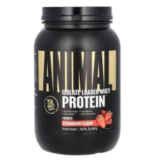 Animal, Isolate Loaded Whey Protein Powder, Strawberry, 2 lb (907 g)