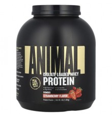 Animal, Isolate Loaded Whey Protein Powder, Strawberry, 4 lb (1.81 kg)