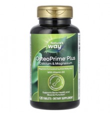 Nature's Way, OsteoPrime Plus Calcium & Magnesium, 120 Tablets