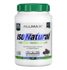 ALLMAX, ISONatural™, Pure Whey Protein Isolate, Chocolate, 2 lbs (907 g)