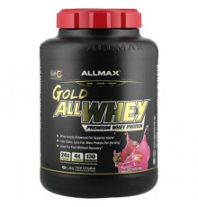 ALLMAX, GOLD ALLWHEY®, Premium Whey Protein, Strawberry, 5 lbs (2.27 kg)