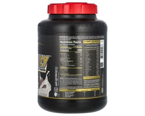 ALLMAX, GOLD ALLWHEY®, Premium Whey Protein, Cookies & Cream, 5 lbs (2.27 kg) ALLMAX, GOLD ALLWHEY®, Premium Whey Protein, Cookies & Cream, 5 lbs (2.27 kg)