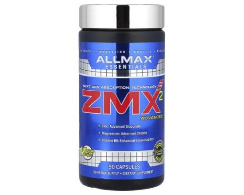 ALLMAX, ZMX2 Advanced, 90 Capsules ALLMAX, ZMX2 Advanced, 90 Capsules