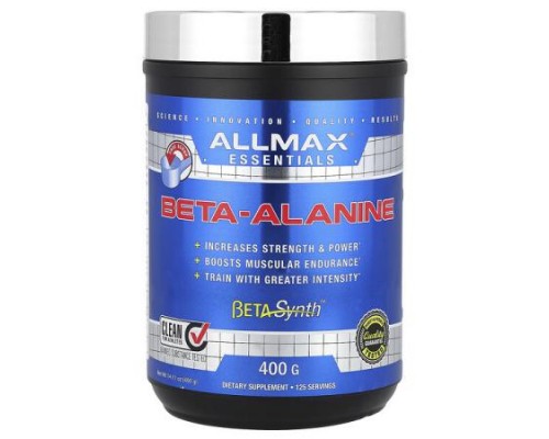 ALLMAX, Essentials, Beta-Alanine, 14.11 oz (400 g) ALLMAX, Essentials, Beta-Alanine, 14.11 oz (400 g)