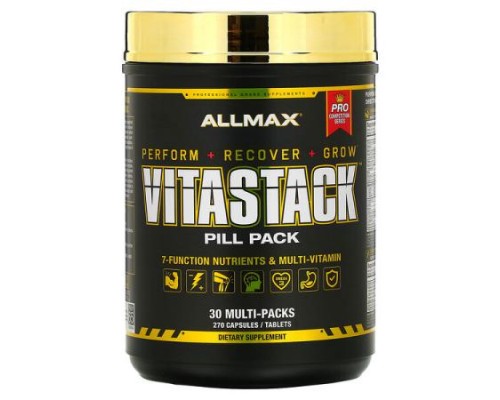 ALLMAX, VITASTACK™, Pill Pack, 30 Multi-Packs ALLMAX, VITASTACK™, Pill Pack, 30 Multi-Packs
