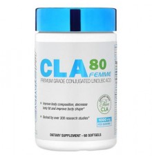 ALLMAX, CLA80 Femme, Premium Grade Conjugated Linoleic Acid, 1,000 mg, 60 Softgels