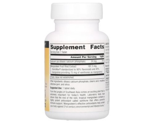 Source Naturals, Mangosteen, 60 Tablets
