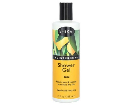 Shikai, Moisturizing Shower Gel, Yuzu, 12 fl oz (355 ml) Shikai, Moisturizing Shower Gel, Yuzu, 12 fl oz (355 ml)