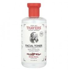 Thayers, Facial Toner, Witch Hazel, Alcohol-Free, Rose Petal, 12 fl oz (355 ml)