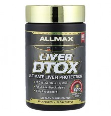 ALLMAX, Liver D-Tox™, Ultimate Liver Protection, 42 Capsules
