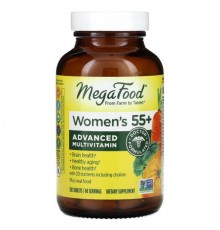 MegaFood, Women's 55+, Advanced Multivitamin, 120 Tablets