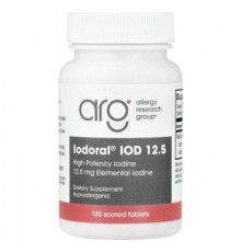 Optimox, Iodoral®, IOD 12.5, 12.5 mg, 180 Scored Tablets