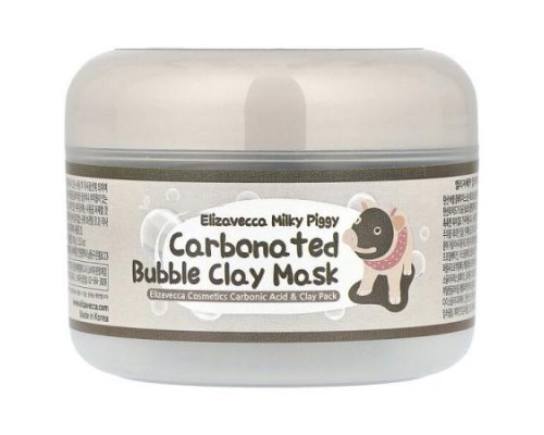 Elizavecca, Milky Piggy, Carbonated Bubble Clay Beauty Mask, 3.53 oz (100 g)