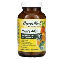 MegaFood, Men's 40+, Advanced Multivitamin, 120 Tablets