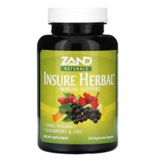 Zand, Naturals, Insure Herbal, Immune Support, 120 Vegetarian Capsules