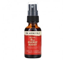Dr. Mercola, Methyl B12 Energy Booster, Natural Blackberry, 0.98 fl oz (29 ml)