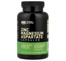 Optimum Nutrition, Zinc Magnesium Aspartate, 90 Capsules