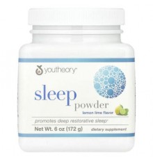 Youtheory, Sleep Powder, Lemon Lime, 6 oz (172 g)