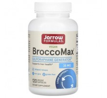 Jarrow Formulas, Vegan BroccoMax, 120 Veggie Capsules (17.5 mg per Capsule)