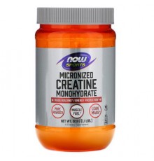 NOW Foods, Sports, Micronized Creatine Monohydrate, 1.1 lbs (500 g)