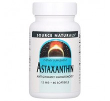 Source Naturals, Astaxanthin, 60 Softgels