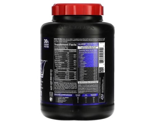 ALLMAX, CLASSIC ALLWHEY®, 100% Whey Protein, Cookies & Cream, 5 lbs. (2.27 kg) ALLMAX, CLASSIC ALLWHEY®, 100% Whey Protein, Cookies & Cream, 5 lbs. (2.27 kg)