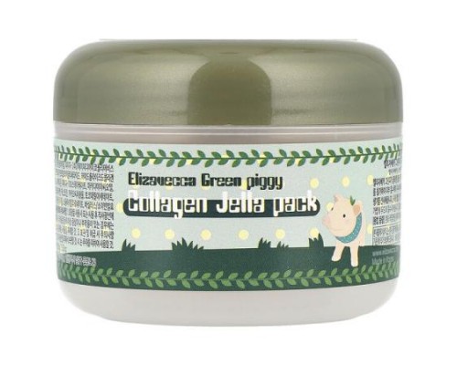 Elizavecca, Green Piggy, Collagen Jelly Pack, 3.53 oz (100 g) Elizavecca, Green Piggy, Collagen Jelly Pack, 3.53 oz (100 g)
