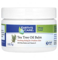 Earth's Care, Tea Tree Oil Balm, 2.5 oz (71 g)