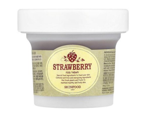 SKINFOOD, Strawberry Black Sugar Beauty Mask Wash Off, 3.52 oz (100 g)