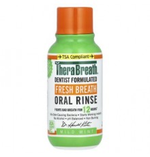 TheraBreath, Fresh Breath Oral Rinse, Mild Mint, 3 fl oz (88.7 ml)