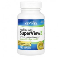 21st Century, Healthy Eyes SuperView2™, 120 Softgels