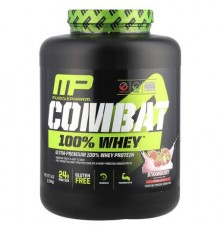 MusclePharm, Combat 100% Whey™ Protein, Strawberry, 5 lb (2.24 kg)