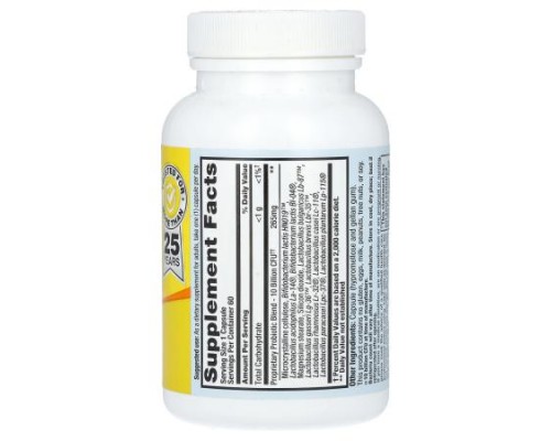 Nutrition Now, PB 8™, 10 Billion, 60 Capsules