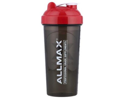 ALLMAX, Leak-Proof Shaker, Black/Red, 25 oz (700 ml) ALLMAX, Leak-Proof Shaker, Black/Red, 25 oz (700 ml)