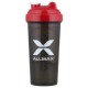 ALLMAX, Leak-Proof Shaker, Black/Red, 25 oz (700 ml)