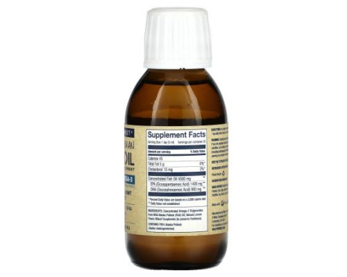 Wiley's Finest, Wild Alaskan Fish Oil, Peak Omega-3, Natural Lemon, 2,300 mg, 4.23 fl oz (125 ml)