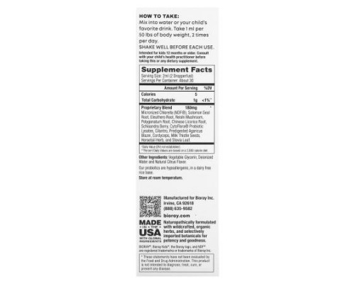 Bioray, Kids, NDF Focus, Naturopathic Probiotic Drops, Citrus, 2 fl oz (60 ml) Bioray, Kids, NDF Focus, Naturopathic Probiotic Drops, Citrus, 2 fl oz (60 ml)